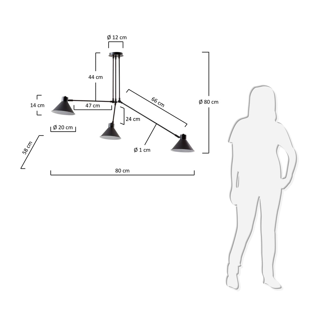 Dione pendant lamp