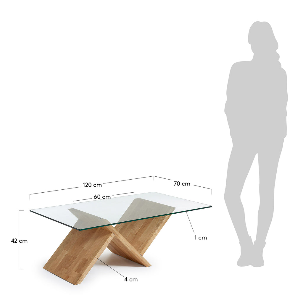Waley coffee table 120 x 70 cm