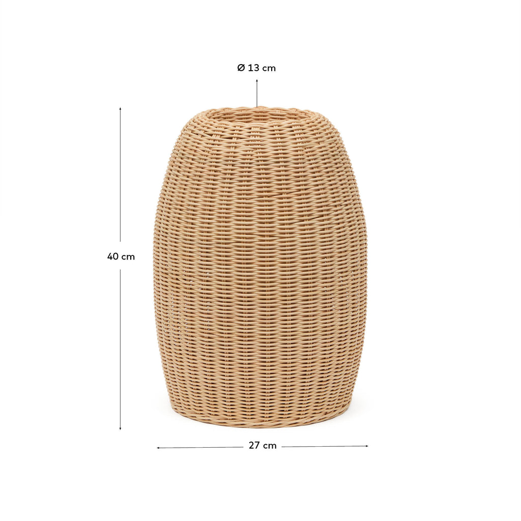 Zilna rattan vase 40cm