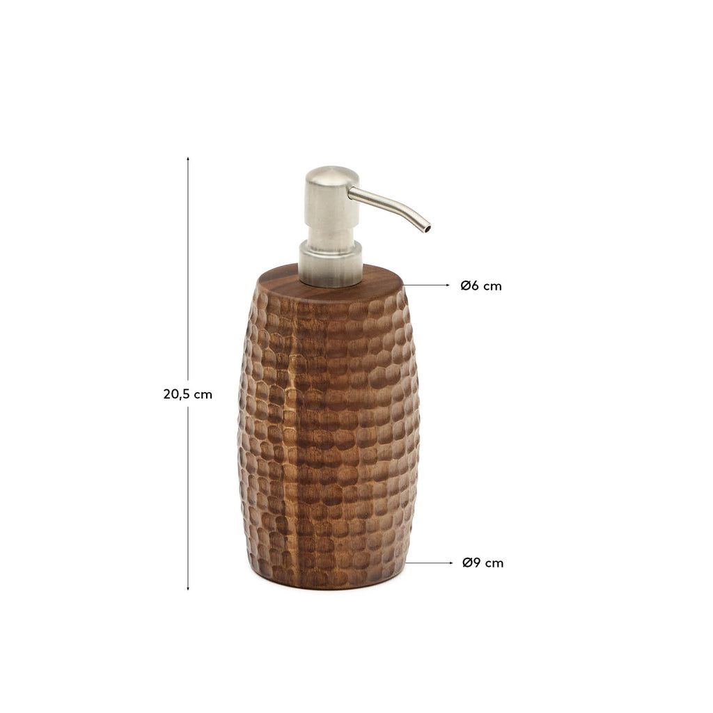Fraz acacia wood soap dispenser FSC 100%