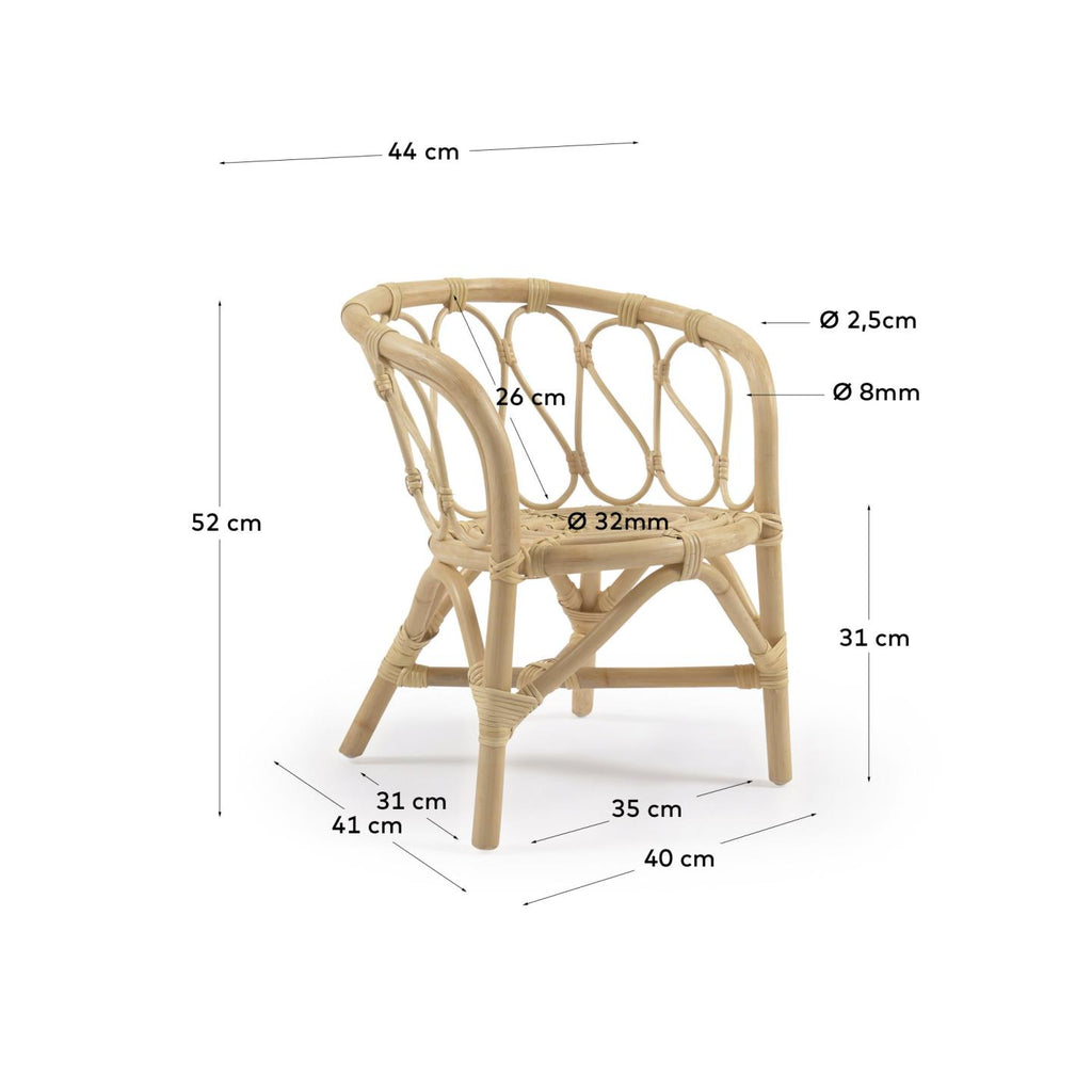 Lumila rattan children’s chair