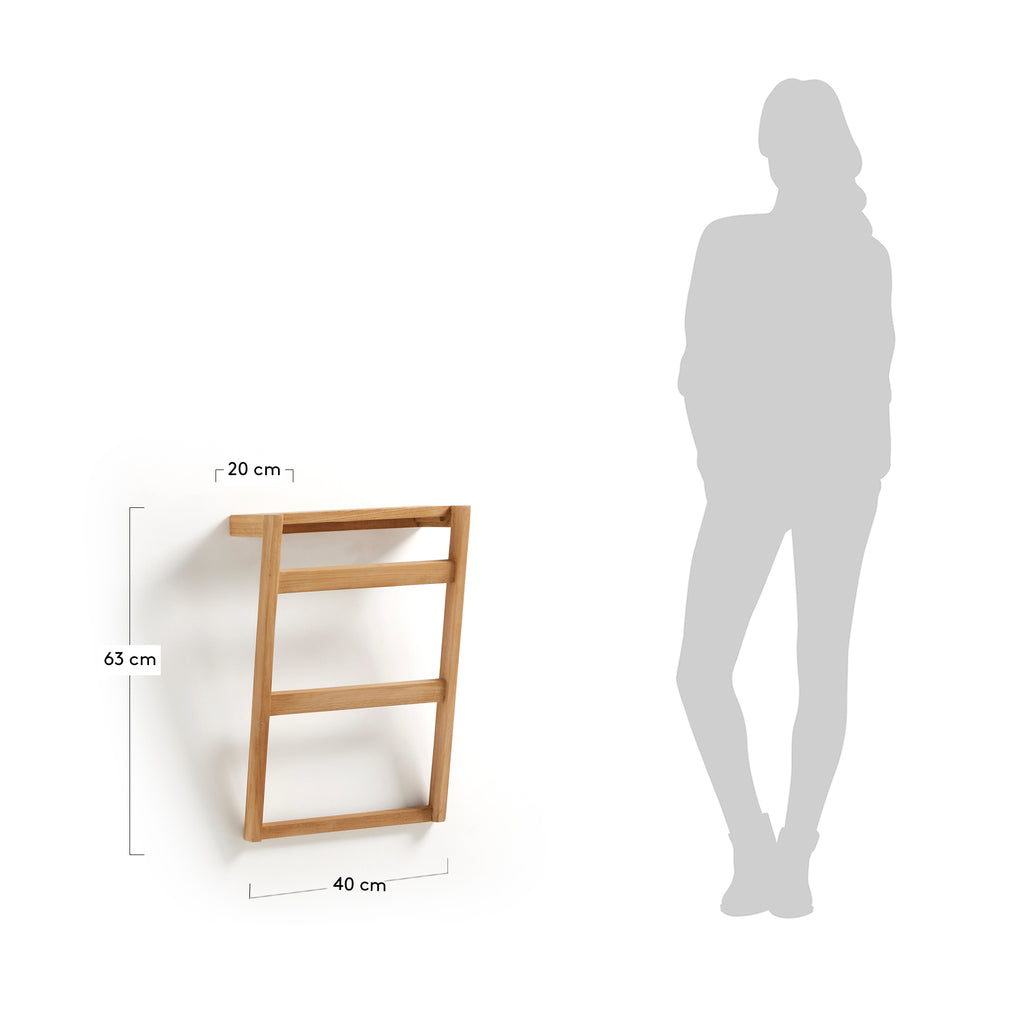 Wall towel rack Kuveni 40 x 63 cm