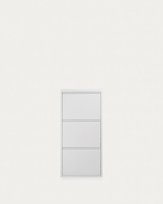 Shoe rack Ode 50 x 103 cm 3 doors white