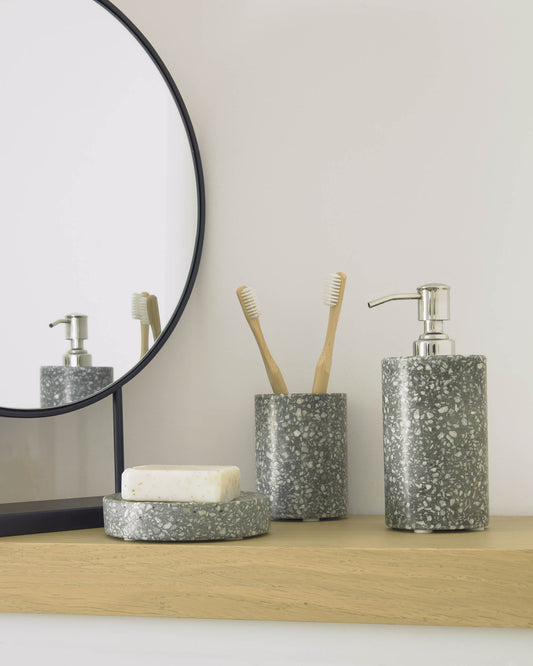 Hiara terrazzo soap dish