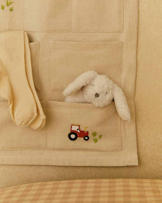 100% cotton hanging organiser for the Pecky wardrobe, 40 x 55 cm