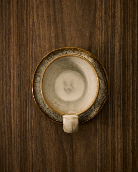 Alenia mug in grey ceramic