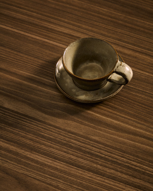 Alenia brown ceramic mug