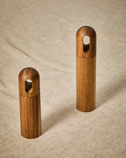 Blera salt and pepper mill in acacia wood 22.9cm FSC 100%