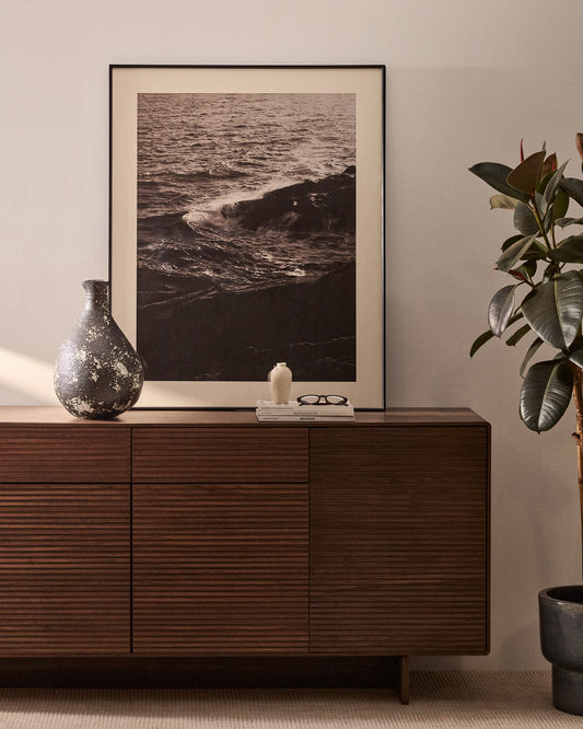 Zavira picture with photograph of waves 50 x 70cm