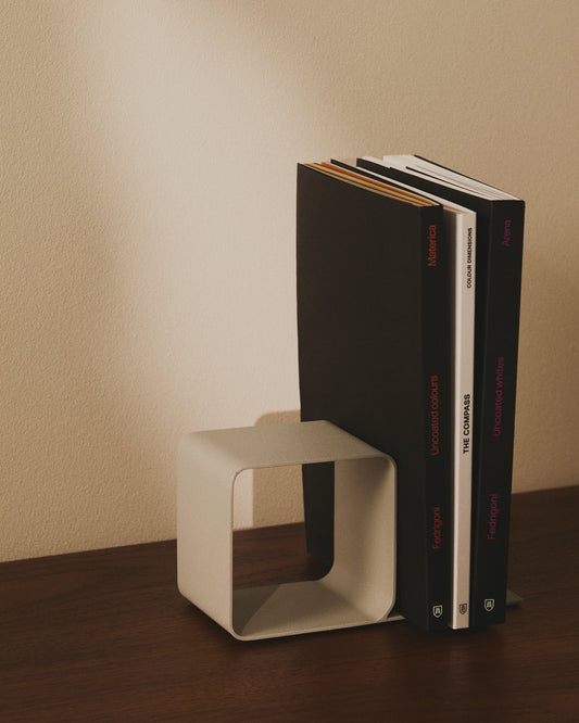 Mistra Beige iron bookend