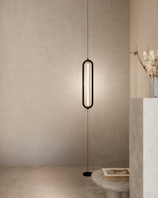 Bow black aluminium ceiling lamp Ø 16 cm