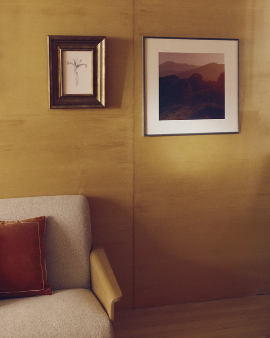 Zavira picture with photograph of La Garrotxa landscape 50 x 70cm