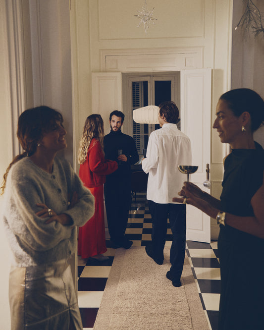 Marely beige wool runner rug 200 x 80cm