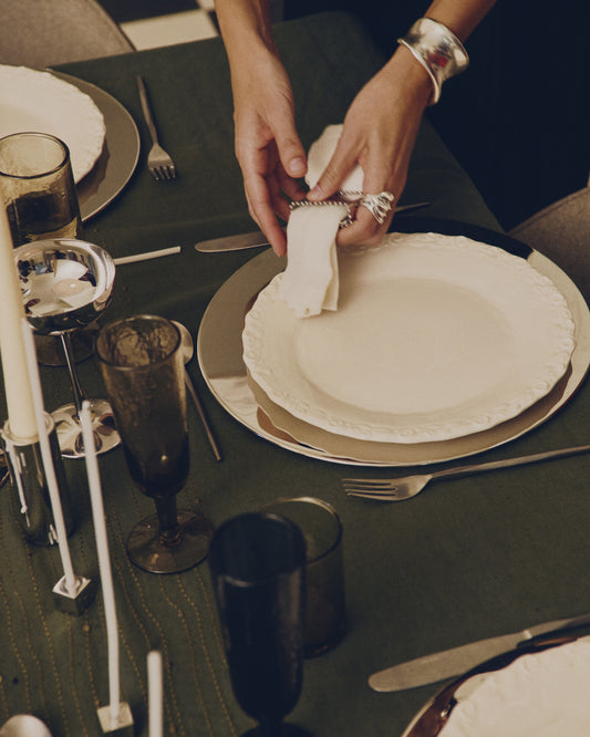 Sileia wine glass made of brown recycled glass