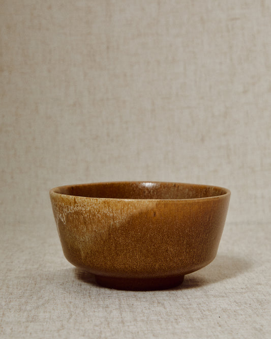 Brown ceramic Nagoli bowl