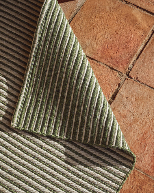 Ardelia ecru synthetic fibre rug 200 x 300cm