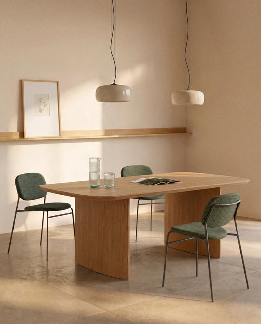 Reig light-grey, glass ceiling lamp, Ø 38 cm