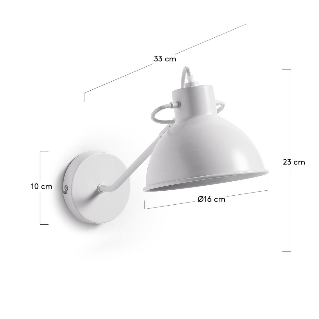 Offelis wall lamp white