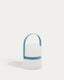 Ridley mini LED table lamp in blue polyethylene