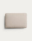 Blok beige chenille cushion 40 x 60cm