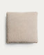Blok beige chenille cushion 60 x 60cm