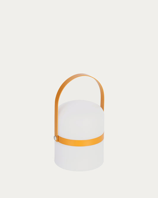 Ridley mustard yellow mini table lamp