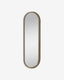 Tiare gold metal wall mirror 31 x 101 cm