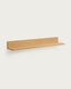 Abilen oak veneer shelf with natural finish, 80 x 15 cm, FSC™ 100% certified