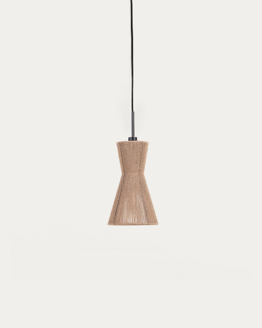 Crista jute light shade with natural finish Ø 24.5 cm