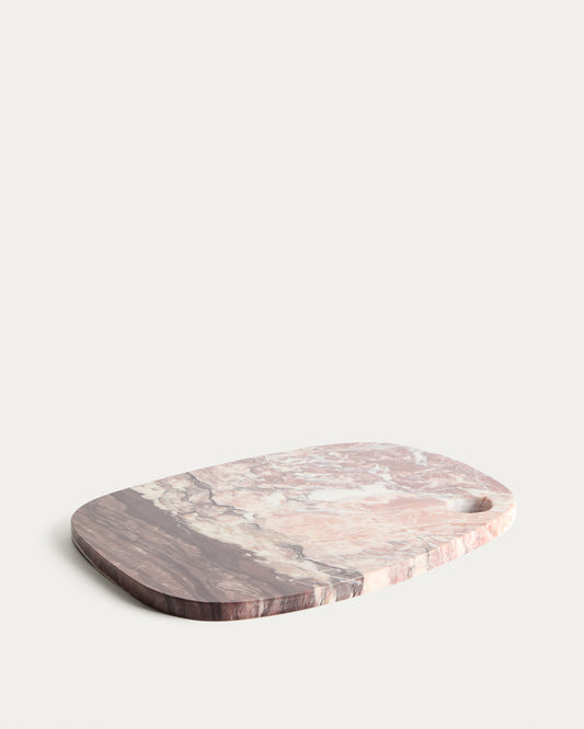 Meran burgundy marble serving board 29 x 23cm