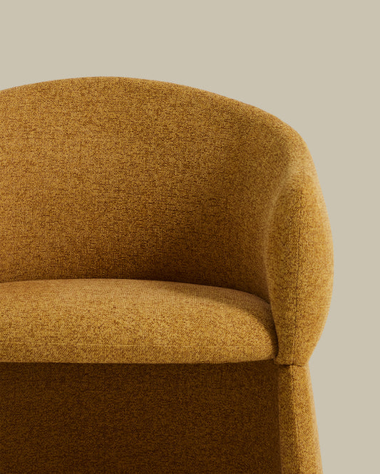 Bosca ochre chenille chair