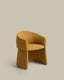 Bosca ochre chenille chair