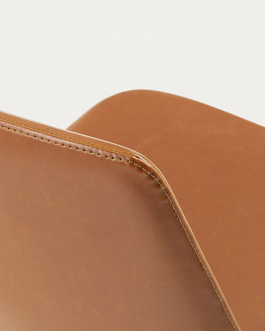 Zeva chair brown