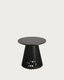 Jeanette Ø 50 cm black side table