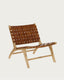 Brown Calixta armchair