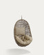 Florina brown hanging chair