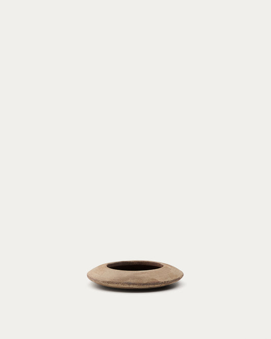 Rivor terracotta planter with natural finish Ø 36cm