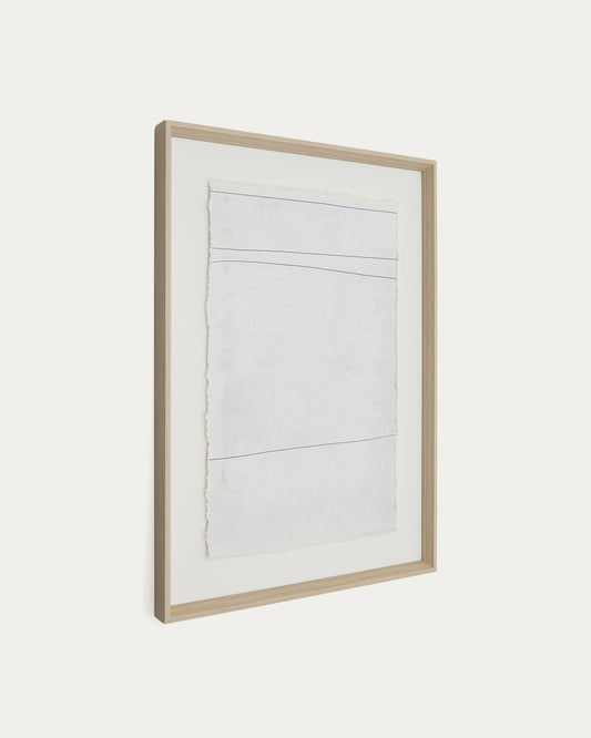 Durkan white picture on recycled paper 50 x 70cm