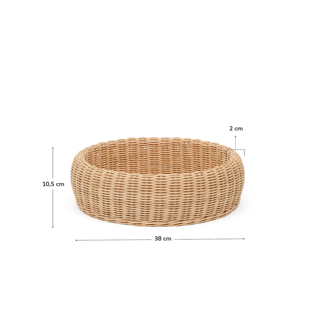 Zilna rattan vase 11cm