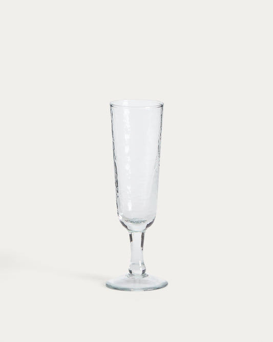 Sileia wine glass made of transparent recycled glass