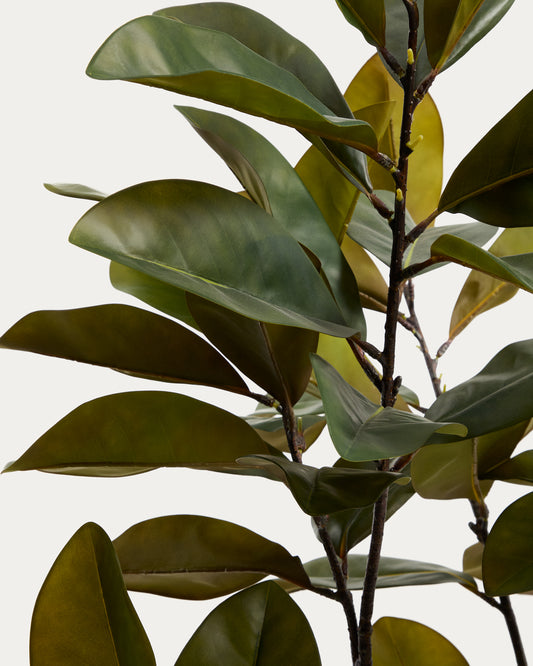 Artificial Magnolia tree with white pot 160cm
