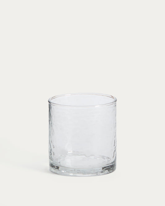 Obila cup made of transparent recycled glass