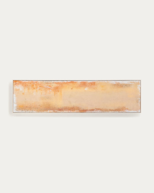 Selnar yellow abstract picture 182 x 47cm