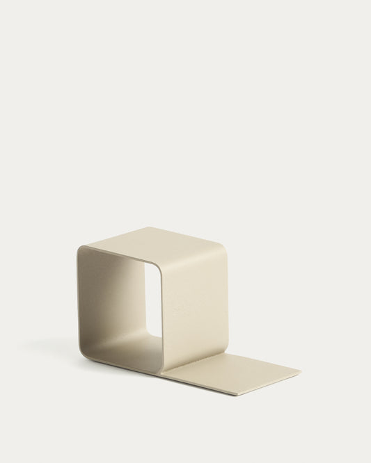 Mistra Beige iron bookend