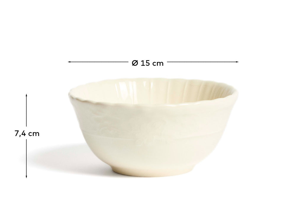 Beige Varla ceramic bowl