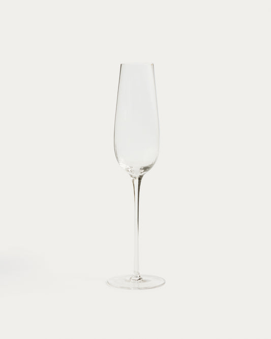 Davel clear champagne glass 21.5 cl