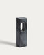 Tesh dark grey marble sculpture 36 cm