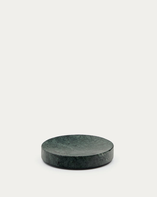 Elenei green marble soap holder