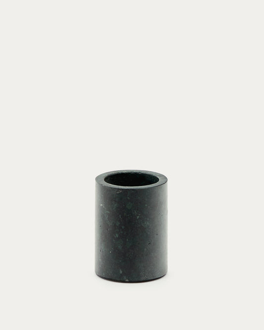 Elenei green marble toothbrush holder