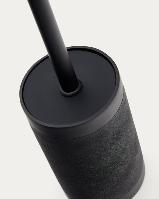 Black Polyresin Sisel Toilet Brush